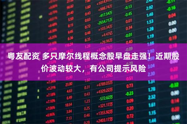 粤友配资 多只摩尔线程概念股早盘走强！近期股价波动较大，有公司提示风险